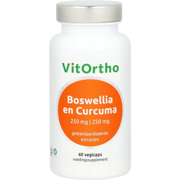 VitOrtho Boswellia 250 mg en Curcuma 250 mg
