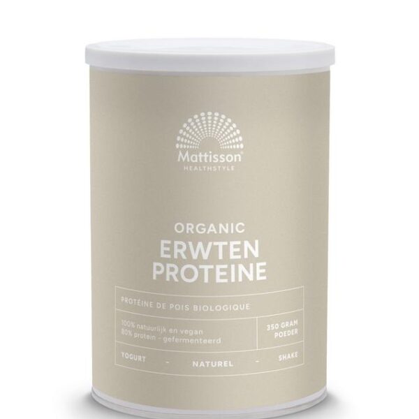 Mattisson Erwten proteine gefermenteerd bio