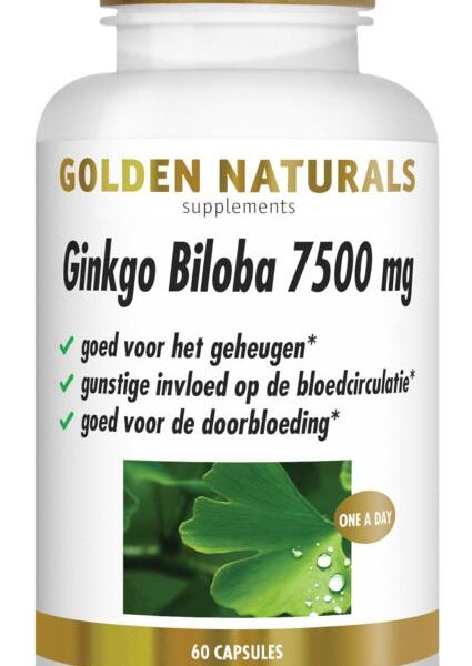 Golden Naturals Ginkgo Biloba 7500 mg