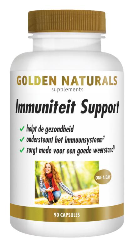 immuniteit support 90vegcaps Golden Naturals Immuniteit Support - Afbeelding 1