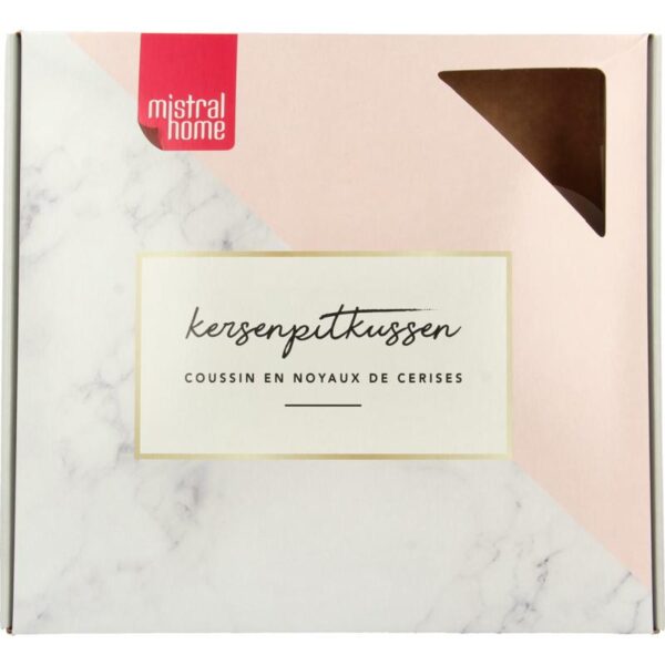 Kersenpitkussen langwerpig 55 x 13 cm