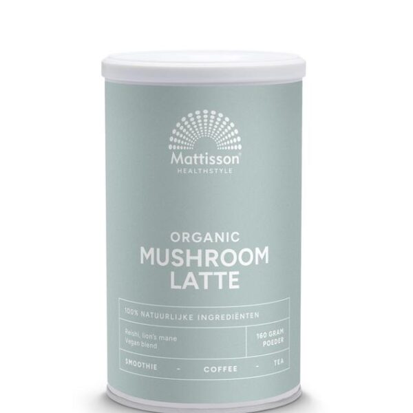 Mattisson Latte mushroom reishi - cordyceps bio