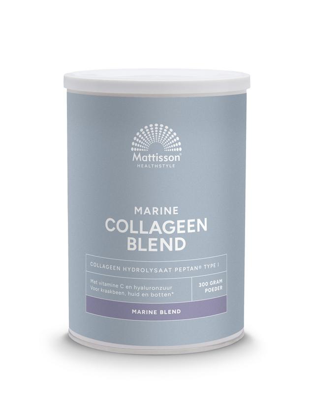 marine collageen blend peptan 300gr Mattisson Marine collageen poeder Peptan® blend - Afbeelding 1