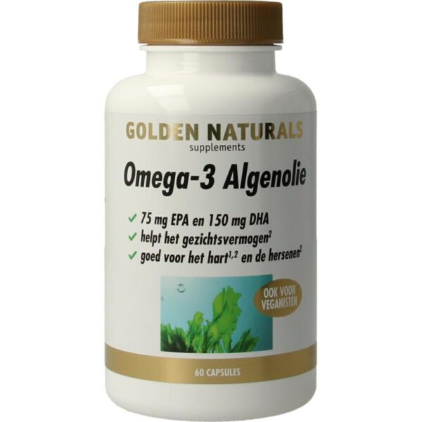 Golden Naturals Omega-3 Algenolie