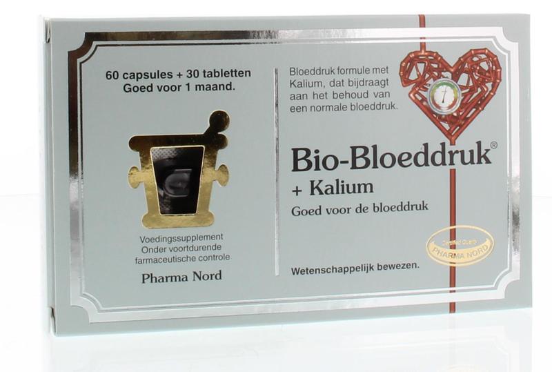 Bio bloeddruk & kalium tabletten en capsules