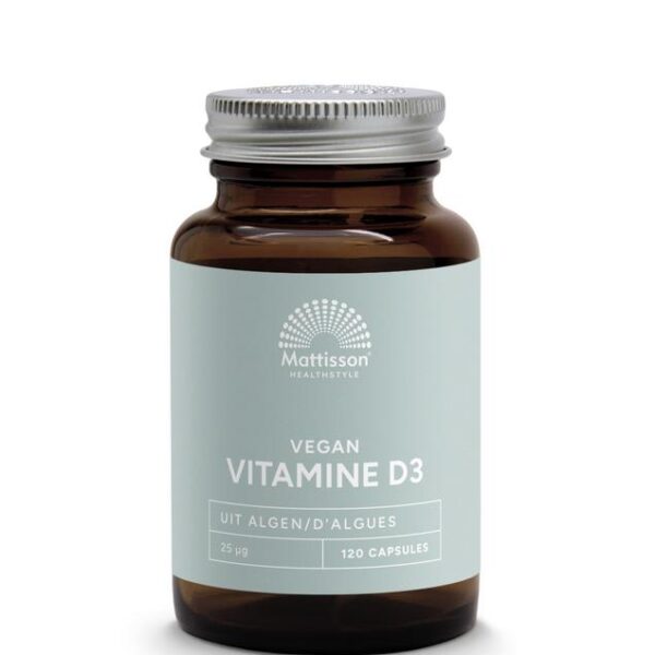 Mattisson Vegan vitamine D3 25 mcg/1000IE
