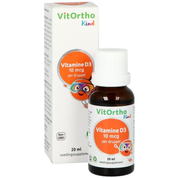 VitOrtho Vitamine D3 10 mcg (Kind)