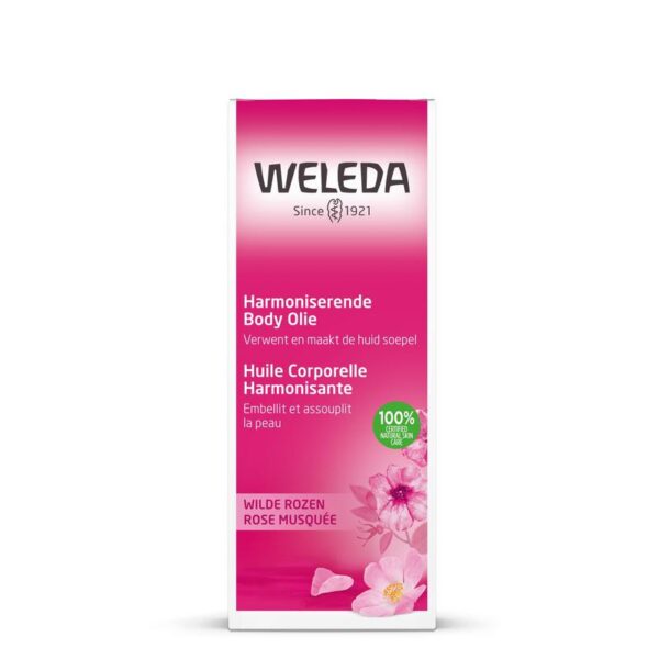 Weleda Wilde Rozen harmoniserende body olie