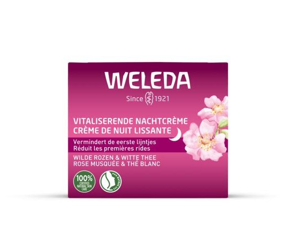 Weleda Wilde Rozen vitaliserende nachtcreme