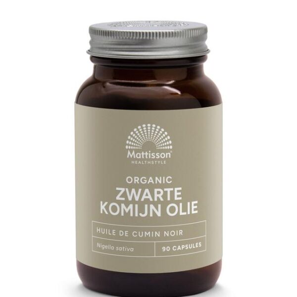 Mattisson Zwarte komijn olie 500mg bio