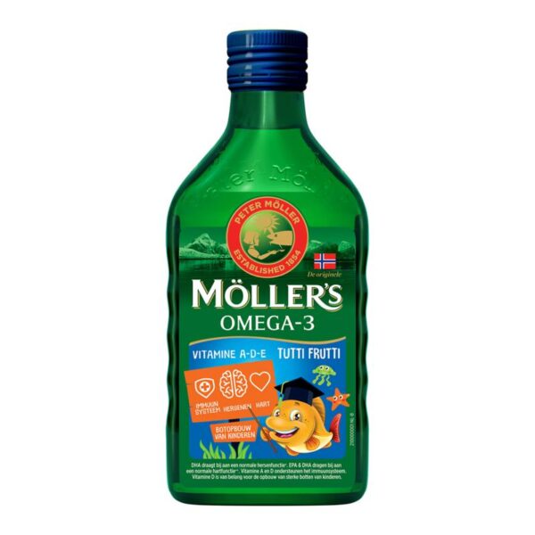 MÖLLERS Omega-3 levertraan Tutti Frutti