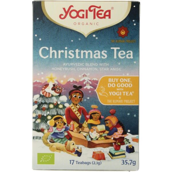 Yogi Christmas tea builtje bio