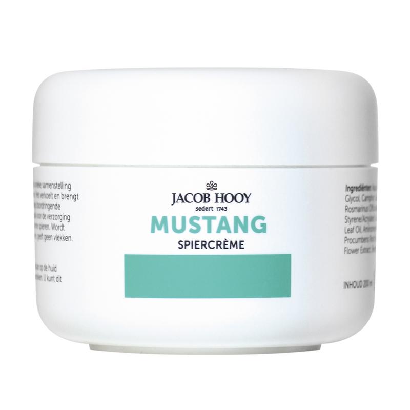 mustang spiercreme 200ml Jacob Hooy Mustang Spiercreme - Afbeelding 1